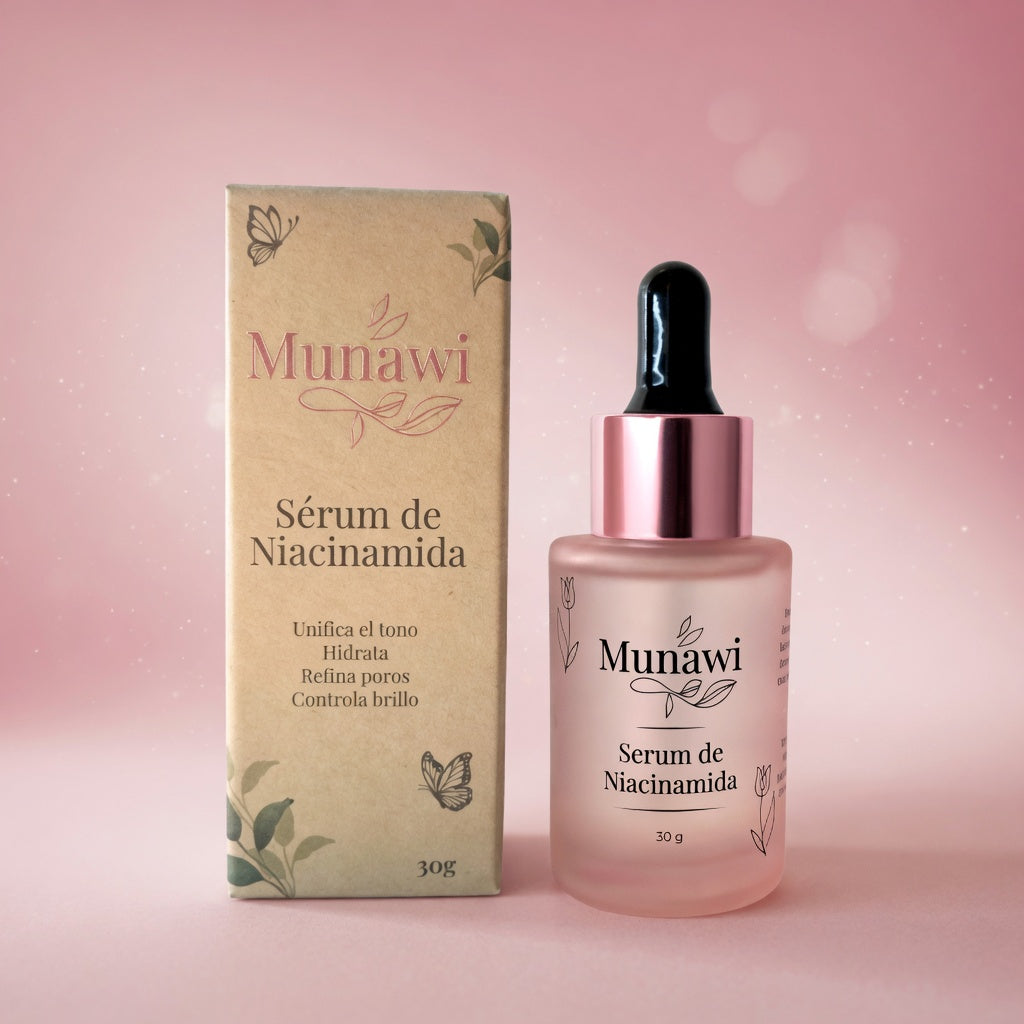 Serum Niacinamida ✨Hialurónico, Aloe Vera y Agua de Hamamelis 30 g.
