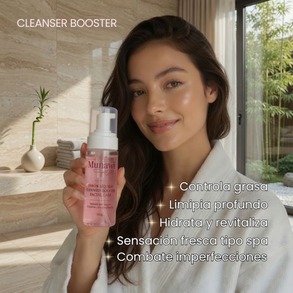 Jabón Líquido Cleanser Booster - Facial Care 150 g.