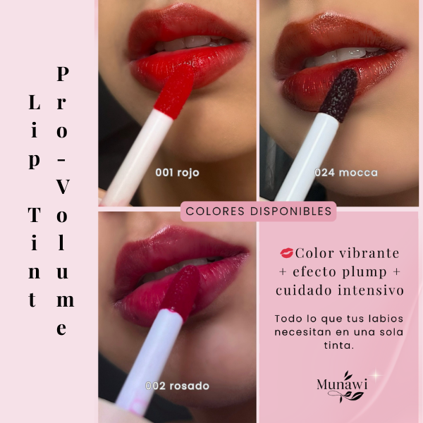 Lip Tint Pro-Volume. Tinta de labios voluminizadora 10 g.