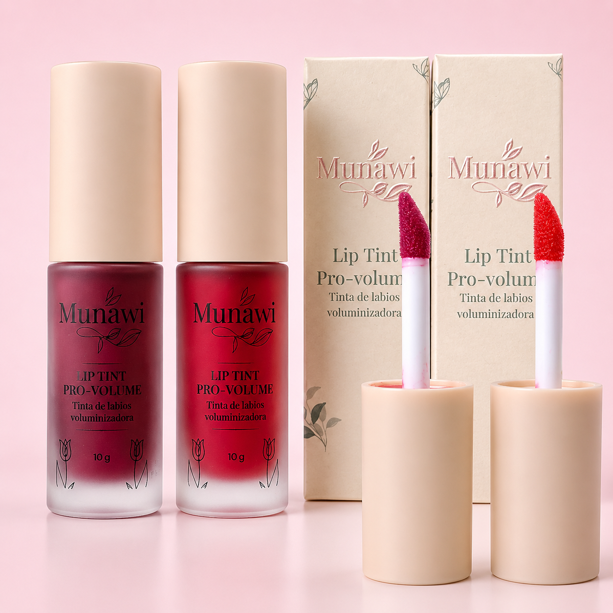 Kit x 2 Lip Tint Pro-Volume. Tinta de labios voluminizadora 10 g.